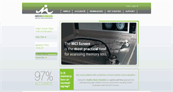 Desktop Screenshot of mciscreen.com